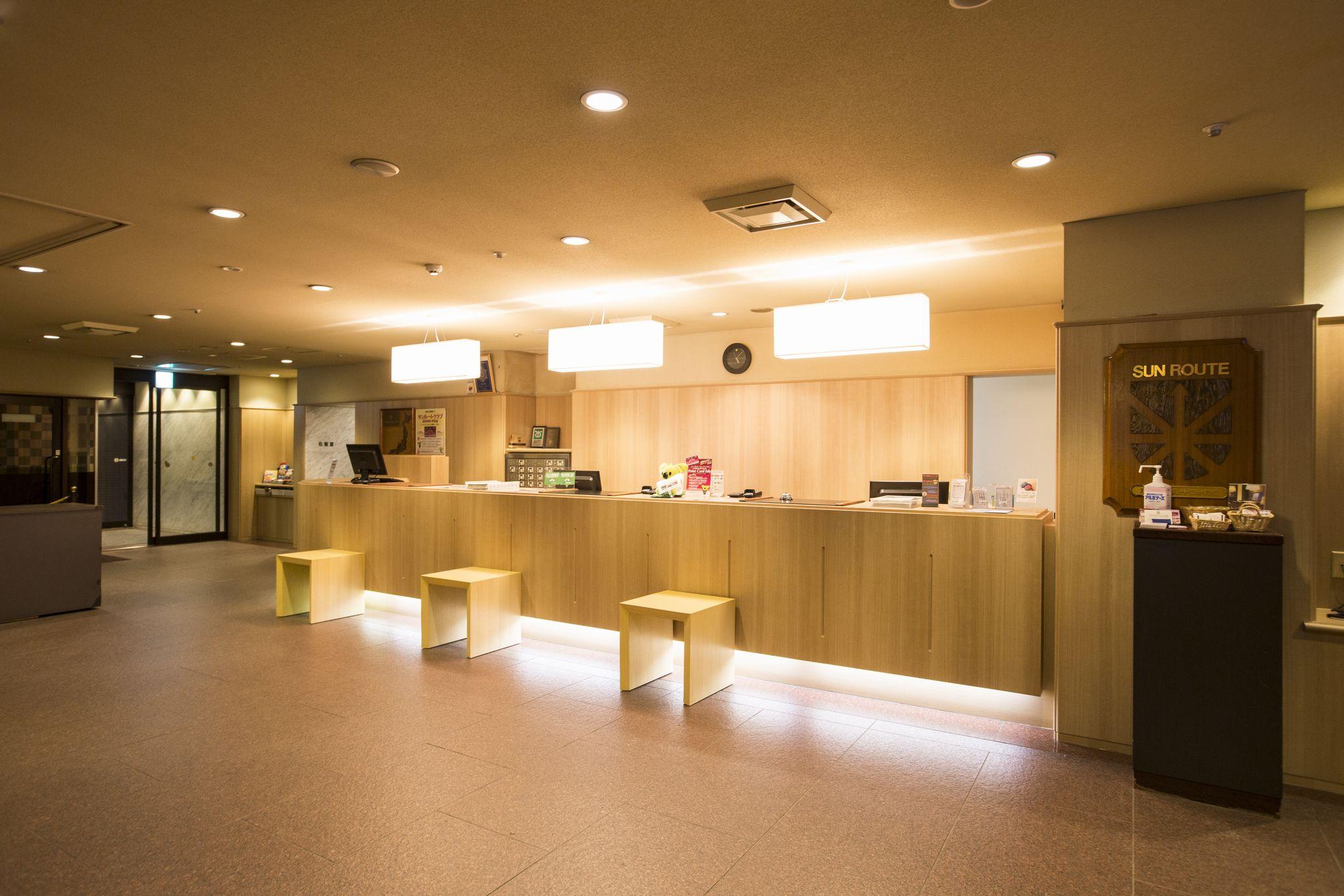 Hotel Sunroute New Sapporo Exterior foto